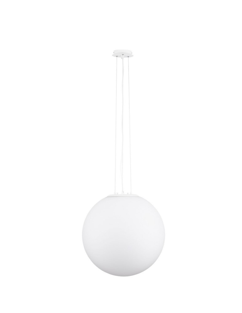 Lampy wiszące pojedyncze - Luces Exclusivas LLORET Wisząca Nowoczesna biały 1xE27 max 12W LE42935 - produkt kolory-swiatla.pl 1