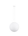 Luces Exclusivas LLORET Wisząca Nowoczesna biały 1xE27 max 12W LE42935