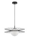 Luces Exclusivas MORELOS Wisząca Nowoczesna czarny 1xE27 max 12W LE42939