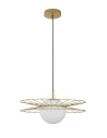 Luces Exclusivas MORELOS Wisząca Nowoczesna złoty i odcienie złota 1xE27 max 12W LE42940