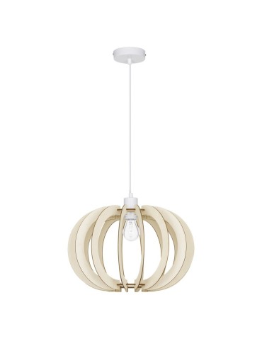 Luces Exclusivas NOGALES Wisząca Nowoczesna biały 1xE27 max 12W LE42941