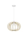Luces Exclusivas NOGALES Wisząca Nowoczesna biały 1xE27 max 12W LE42941