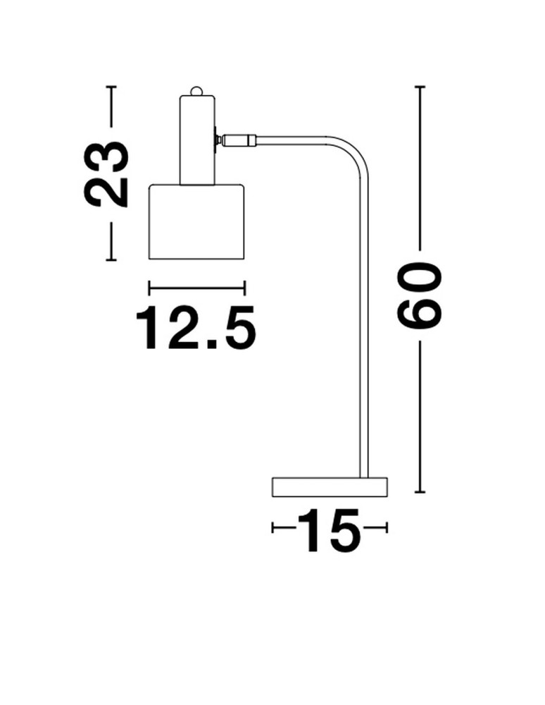 Luces Exclusivas FRESNILLO Stołowa złoty i odcienie złota 1xE27 max 12W LE42971