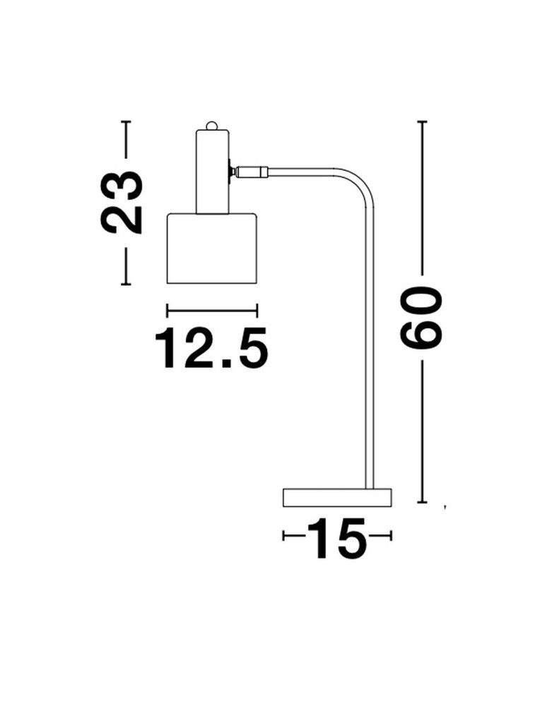 Luces Exclusivas FRESNILLO Stołowa złoty i odcienie złota 1xE27 max 12W LE42972