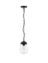 Luces Exclusivas JUCHITAN Zewnętrzna Wisząca IP54 szary i odcienie szarości 1xE27 max 12W LE71501