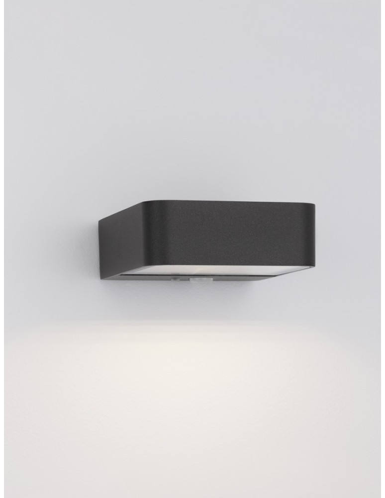 Lampy solarne - Luces Exclusivas SANLUIS Zewnętrzna Ścienna IP65 antracyt 1xLED max 2W 3000K LE71513 - product kolory-swiatla.pl 2