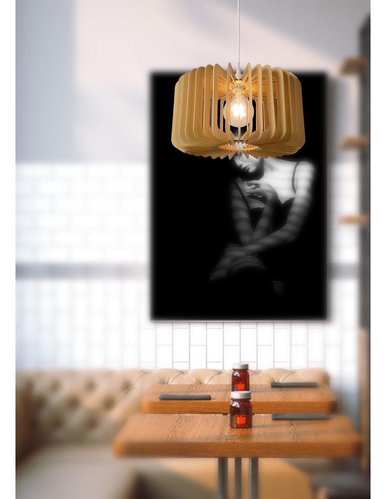 Lampy wiszące boho - Lucide ETTA Wisząca E27 39cm H22cm W 46406/39/76 - produkt kolory-swiatla.pl 4