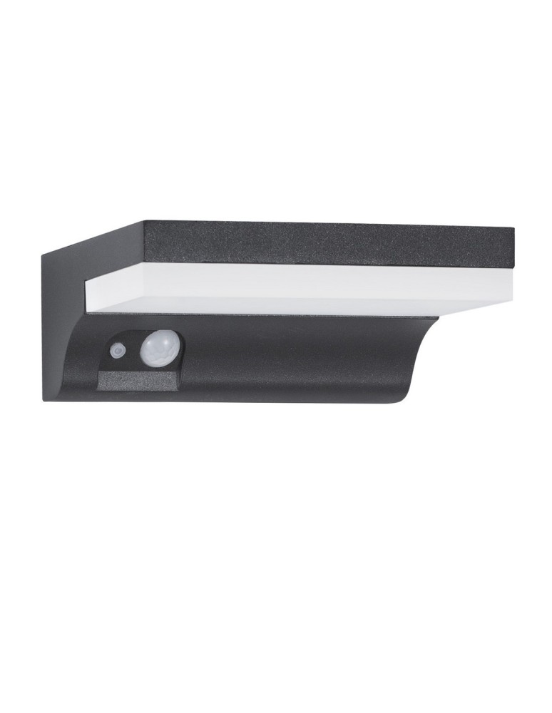 Lampy solarne - Luces Exclusivas LAVENTILLE Zewnętrzna Ścienna IP65 antracyt 1xLED max 1.5W 3000K LE71552 - produkt kolory-swiatla.pl 1