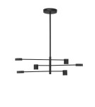 Lampy wiszące - Luces Exclusivas ABEL Wisząca Nowoczesna czarny 6xLED max 28W 3000K LE43204 - produkt 1