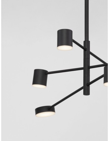 Luces Exclusivas ABEL Wisząca Nowoczesna czarny 6xLED max 28W 3000K LE43204 - produkt 2