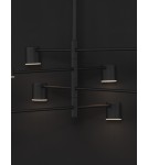 Lampy wiszące - Luces Exclusivas ABEL Wisząca Nowoczesna czarny 8xLED max 40W 3000K LE43205 - product 3