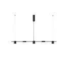Lampy wiszące - Luces Exclusivas ABEL Wisząca Nowoczesna czarny 5xLED max 29W 3000K LE43206 - produkt 1
