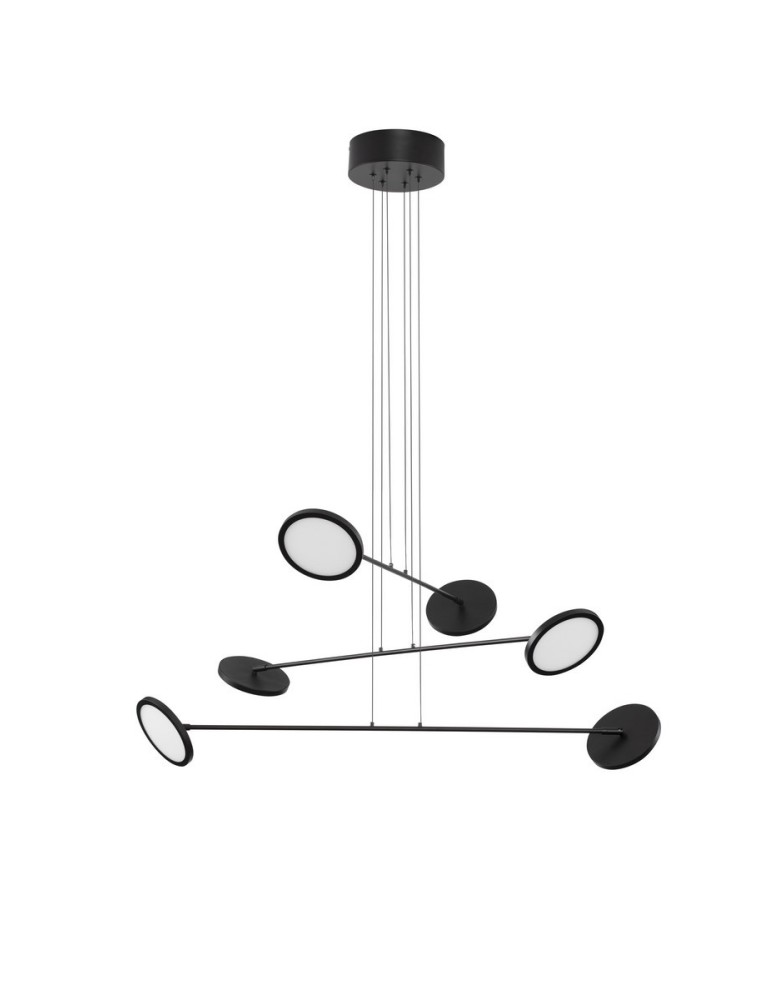 Luces Exclusivas ABOT Wisząca Nowoczesna czarny 6xLED max 49W 3000K LE43208