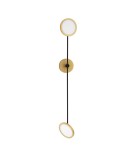 Kinkiety - Luces Exclusivas ABOT Ścienna Nowoczesna czarny 2xLED max 18W 3000K LE43212 - produkt 1