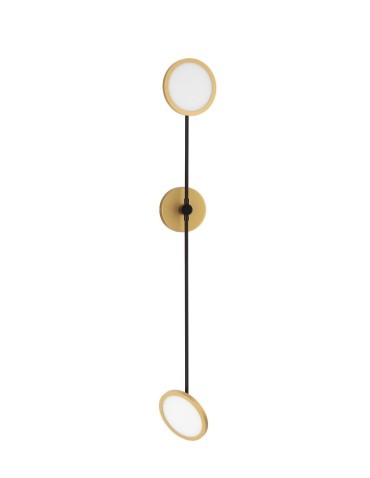 Luces Exclusivas ABOT Ścienna Nowoczesna czarny 2xLED max 18W 3000K LE43212