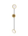 Luces Exclusivas ABOT Ścienna Nowoczesna czarny 2xLED max 18W 3000K LE43212