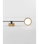Kinkiety - Luces Exclusivas ABOT Ścienna Nowoczesna czarny 2xLED max 18W 3000K LE43212 - produkt 3