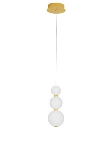 Luces Exclusivas ADAN Wisząca Nowoczesna złoty i odcienie złota 1xLED max LE43215