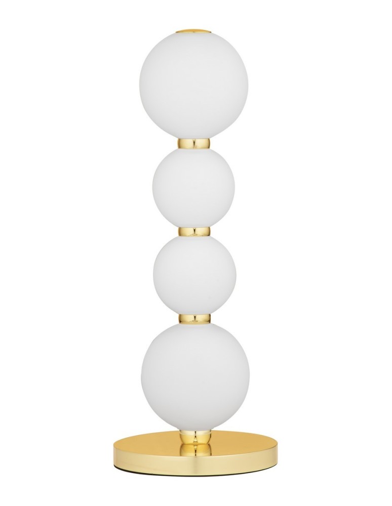 Lampy stołowe LED - Luces Exclusivas ADAN Stołowa złoty i odcienie złota 1xLED max 10W 3000K LE43216 - produkt kolory-swiatla.pl 1