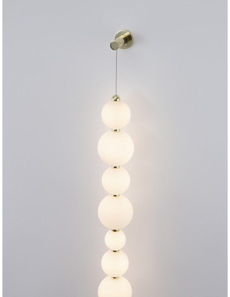 Luces Exclusivas ADAN Ścienna Nowoczesna złoty i odcienie złota 1xLED max 41W 3000K LE43217