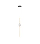 Lampy wiszące - Luces Exclusivas AGIL Wisząca Nowoczesna złoty i odcienie złota 1xLED max 14W 3000K LE43220 - produkt 1