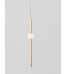 Lampy wiszące - Luces Exclusivas AGIL Wisząca Nowoczesna złoty i odcienie złota 1xLED max 14W 3000K LE43220 - produkt 3