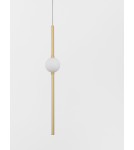 Lampy wiszące - Luces Exclusivas AGIL Wisząca Nowoczesna złoty i odcienie złota 1xLED max 14W 3000K LE43220 - produkt 4