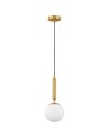 Luces Exclusivas AGRO Wisząca Nowoczesna złoty i odcienie złota 1xE27 max 12W LE43222