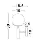 Lampy wiszące pojedyncze - Luces Exclusivas AGRO Wisząca Nowoczesna złoty i odcienie złota 1xE27 max 12W LE43224 - product 2