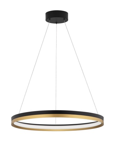Luces Exclusivas BANE Wisząca Nowoczesna czarny 1xLED max 33W 3000K LE43227