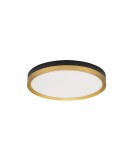 Lampy sufitowe - Luces Exclusivas BANE Sufitowa Nowoczesna czarny 1xLED max 31W 3000K LE43228 - product 1