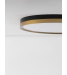 Lampy sufitowe - Luces Exclusivas BANE Sufitowa Nowoczesna czarny 1xLED max 37W 3000K LE43229 - produkt 3