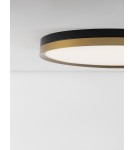Lampy sufitowe - Luces Exclusivas BANE Sufitowa Nowoczesna czarny 1xLED max 37W 3000K LE43229 - produkt 4