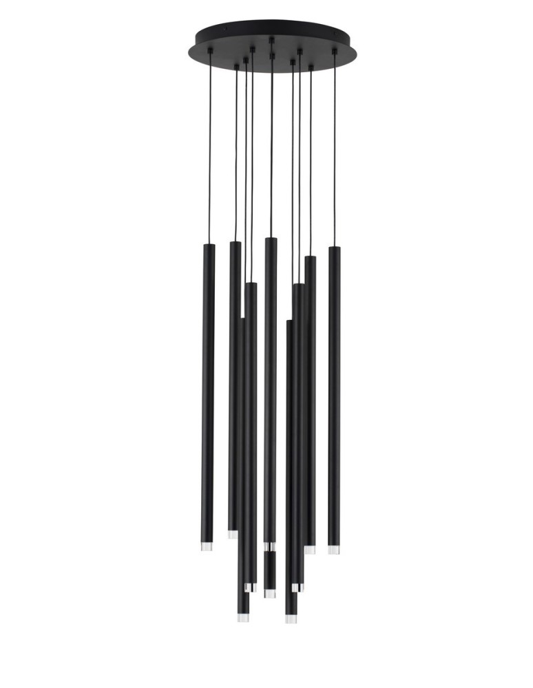 Lampy wiszące - Luces Exclusivas BALA Wisząca Nowoczesna czarny 10xLED max 61W 3000K LE43233 - produkt kolory-swiatla.pl 1