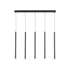 Lampy wiszące - Luces Exclusivas BALA Wisząca Nowoczesna czarny 5xLED max 27W 3000K LE43237 - product 1