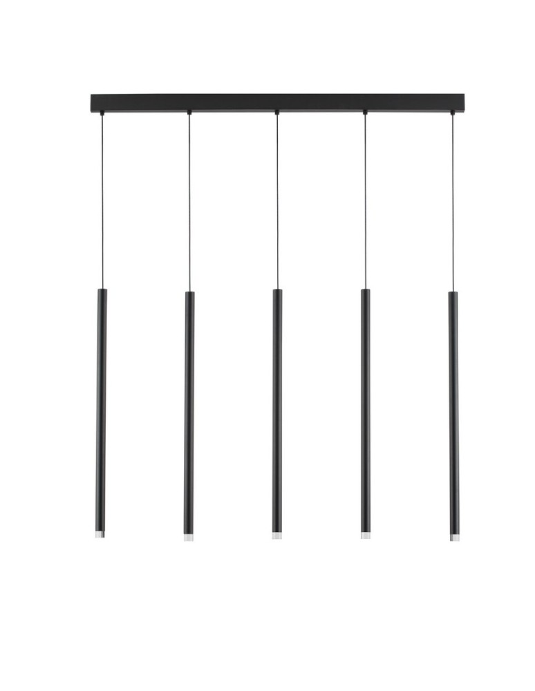 Lampy wiszące - Luces Exclusivas BALA Wisząca Nowoczesna czarny 5xLED max 27W 3000K LE43237 - produkt kolory-swiatla.pl 1