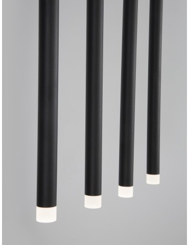 Luces Exclusivas TORREON Wisząca Nowoczesna czarny 8xLED max 20W 3000K LE43239 - produkt 2