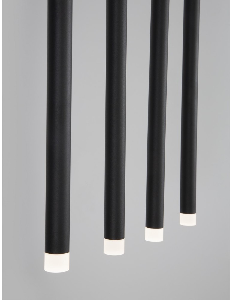 Lampy wiszące - Luces Exclusivas TORREON Wisząca Nowoczesna czarny 8xLED max 20W 3000K LE43239 - product kolory-swiatla.pl 2