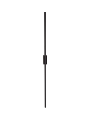 Luces Exclusivas TUNJA Ścienna Łazienkowa IP44 czarny 1xLED max 15W 3000K LE43243