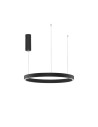 Luces Exclusivas BARI Wisząca Nowoczesna czarny 1xLED max 60W 3000K LE43246
