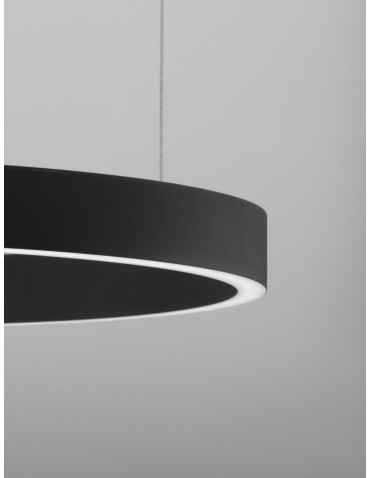 Luces Exclusivas BARI Wisząca Nowoczesna czarny 1xLED max 60W 3000K LE43246 - produkt 2