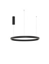 Luces Exclusivas BARI Wisząca Nowoczesna czarny 1xLED max 77W 3000K LE43247