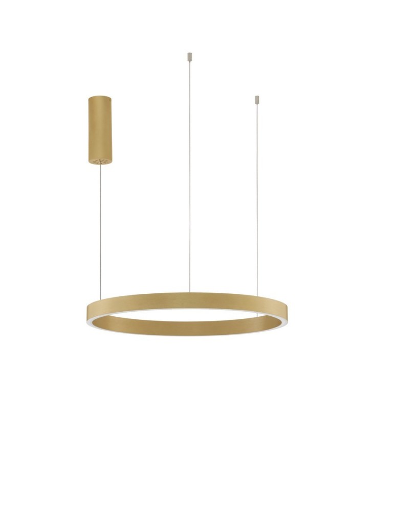 Lampy wiszące - Luces Exclusivas BARI Wisząca Nowoczesna złoty i odcienie złota 1xLED max 60W 3000K LE43249 - produkt kolory-swiatla.pl 1