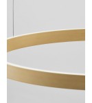 Lampy wiszące - Luces Exclusivas BARI Wisząca Nowoczesna złoty i odcienie złota 1xLED max 77W 3000K LE43250 - product 2