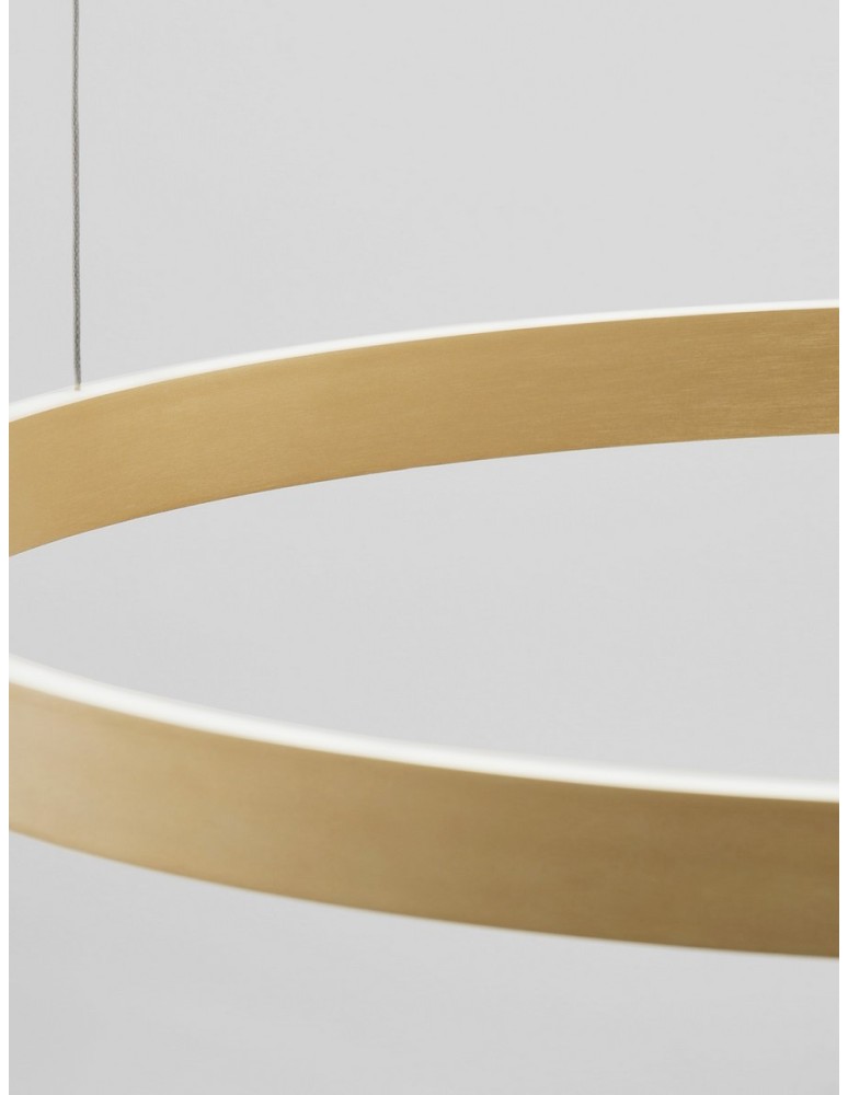 Lampy wiszące - Luces Exclusivas BARI Wisząca Nowoczesna złoty i odcienie złota 1xLED max 77W 3000K LE43250 - product kolory-swiatla.pl 2
