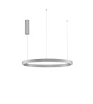 Lampy wiszące - Luces Exclusivas BARI Wisząca Nowoczesna srebrny i odcienie srebra 1xLED max 77W 3000K LE43253 - produkt 1