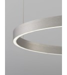 Lampy wiszące - Luces Exclusivas BARI Wisząca Nowoczesna srebrny i odcienie srebra 1xLED max 77W 3000K LE43253 - produkt 2