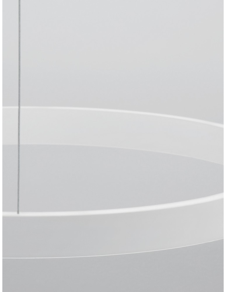 Lampy wiszące - Luces Exclusivas BARI Wisząca Nowoczesna biały 1xLED max 60W 3000K LE43255 - product kolory-swiatla.pl 2