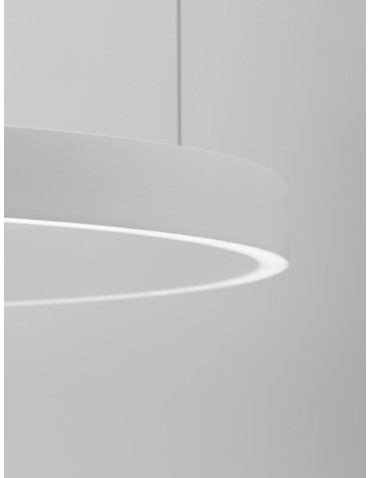 Luces Exclusivas BARI Wisząca Nowoczesna biały 1xLED max 77W 3000K LE43256 - product 2