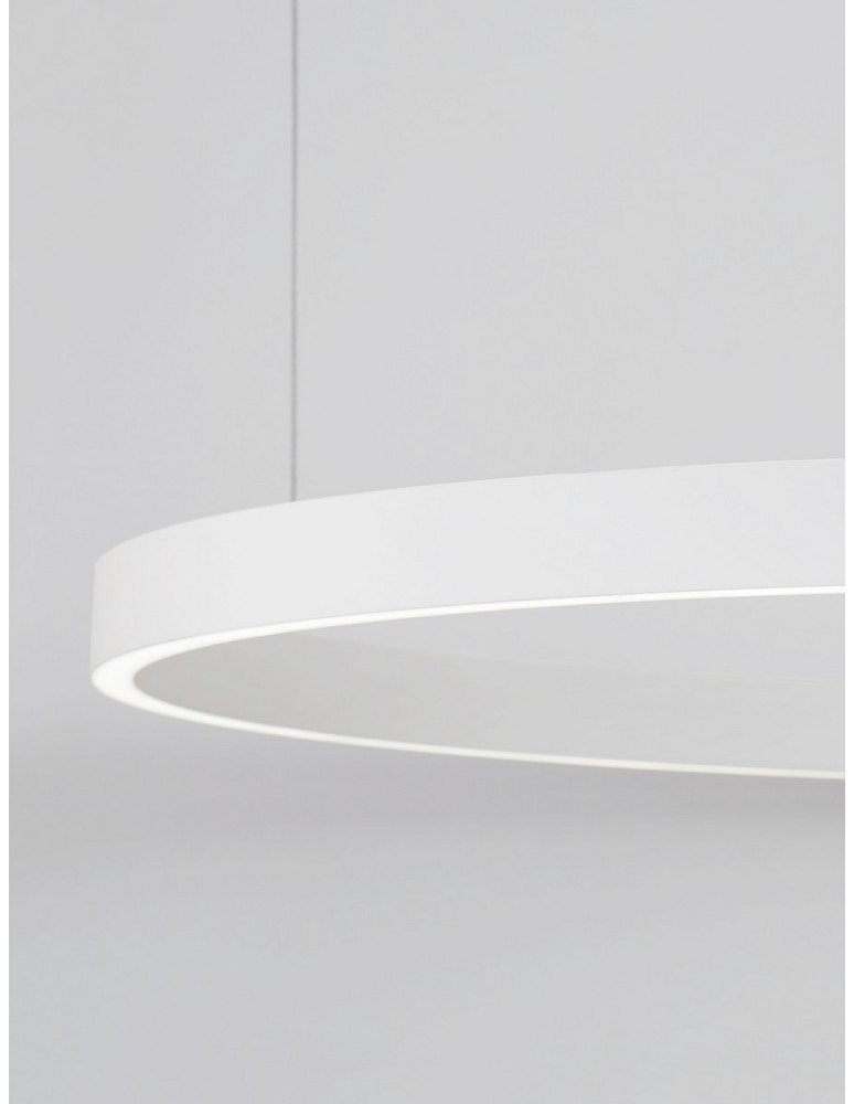 Lampy wiszące - Luces Exclusivas BARI Wisząca Nowoczesna biały 1xLED max 106W 3000K LE43257 - product kolory-swiatla.pl 3